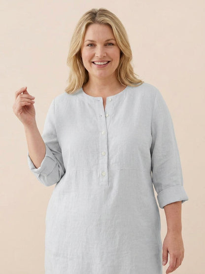 Irina - Classe Intemporelle : Robe en Coton