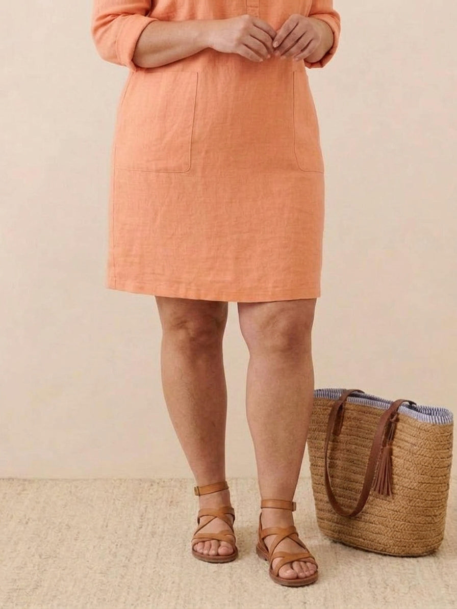 Irina - Classe Intemporelle : Robe en Coton