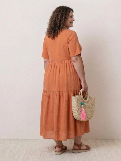 Perdita - Robe Maxi à Col V