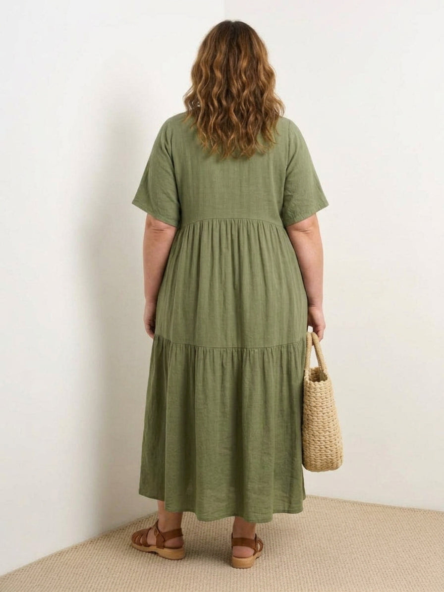 Perdita - Robe Maxi à Col V