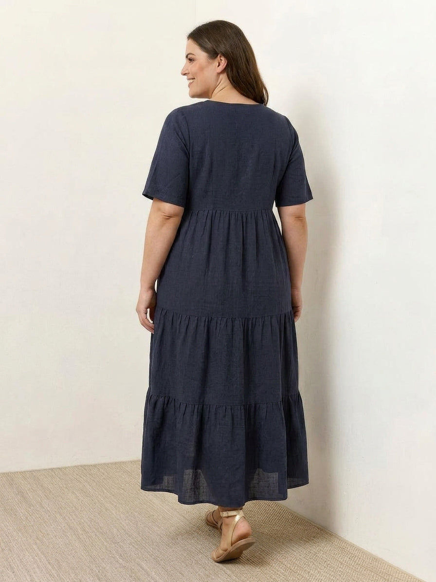 Perdita - Robe Maxi à Col V