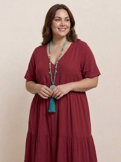 Perdita - Robe Maxi à Col V