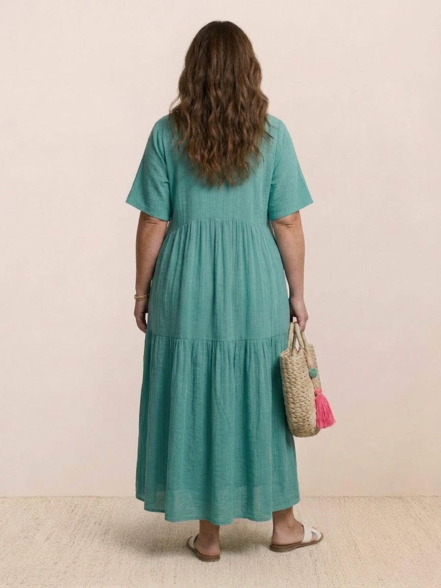 Perdita - Robe Maxi à Col V
