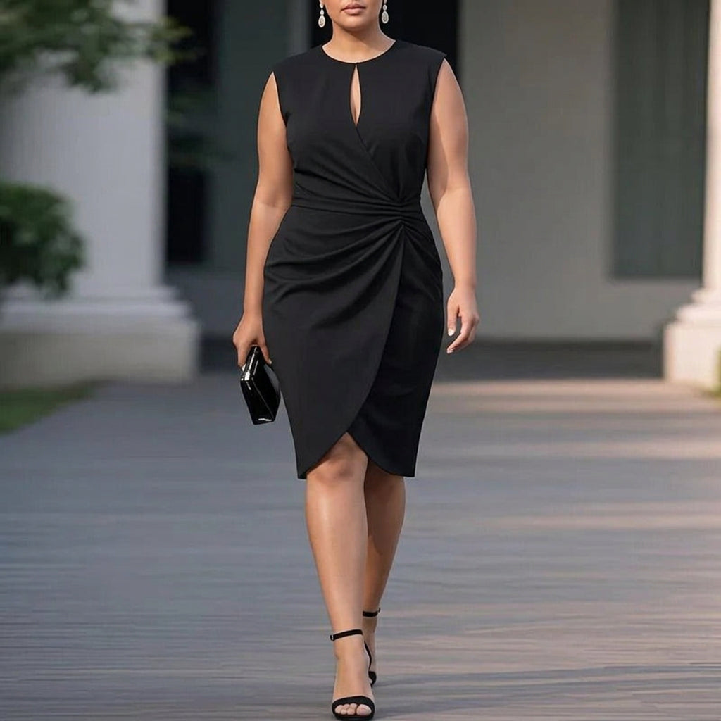 Théodora | Robe de Travail Élégante